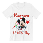 Mickey Brother of The Birthday Boy T-shirt